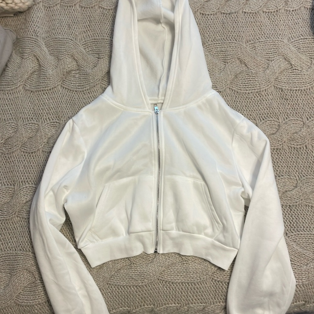 Cropped sweatshirt extra large